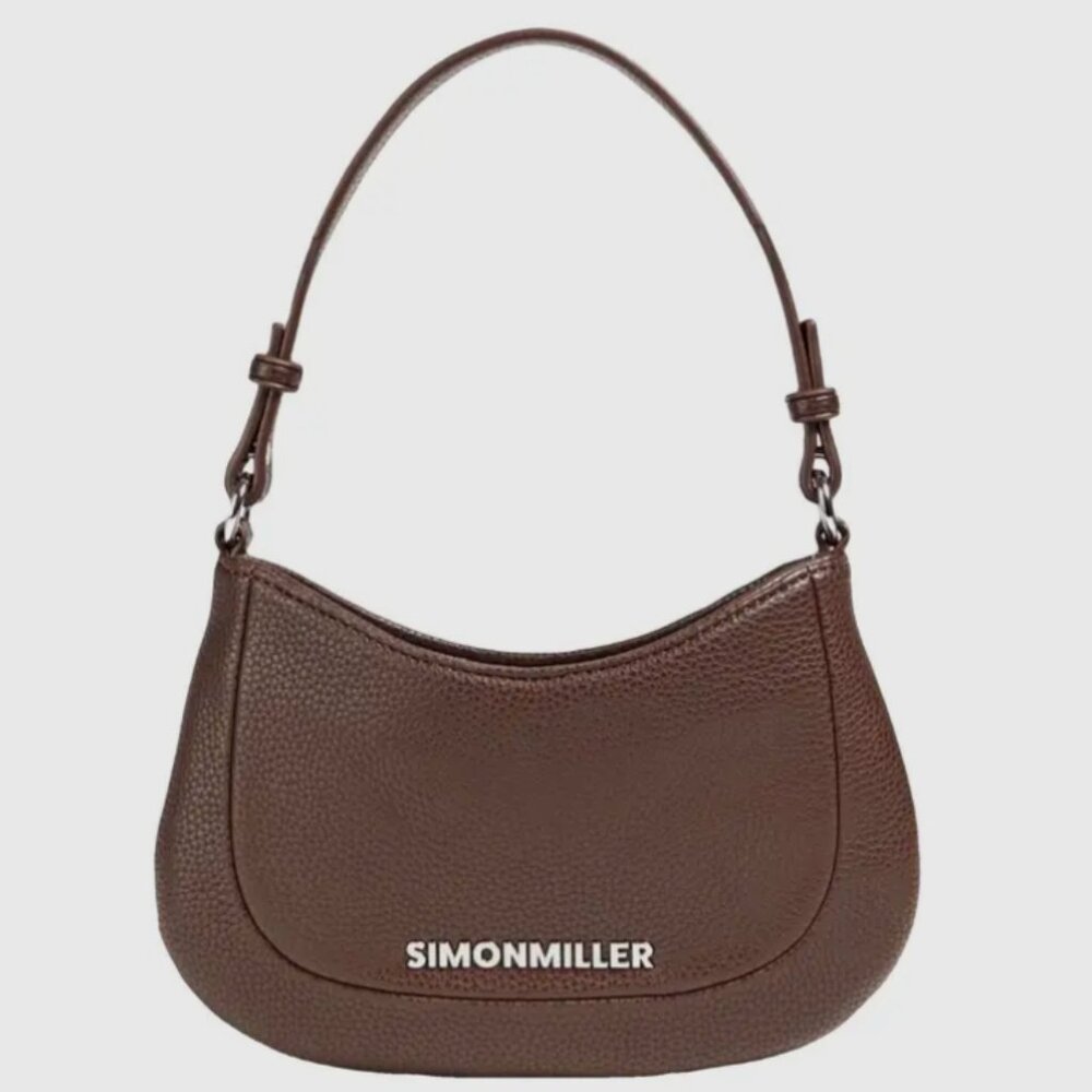 Simon Miller Mini Sasi Dark Brown Shoulder Bag